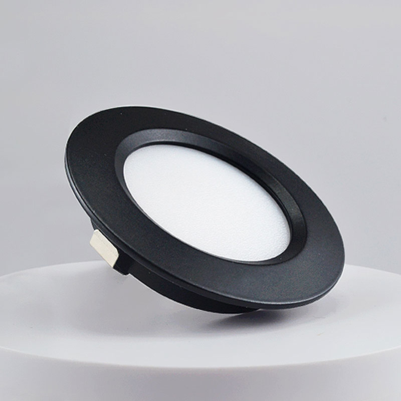 Mini Spot Lumineux LED Ultra-Mince Encastrable pour le Plafond, Idéal pour un Salon, une Maison ou un Hôtel, 14mm, 3/5/7W, 12V, 2 Pouces, D55 mm: blanc chaud / 3w / jaune clair