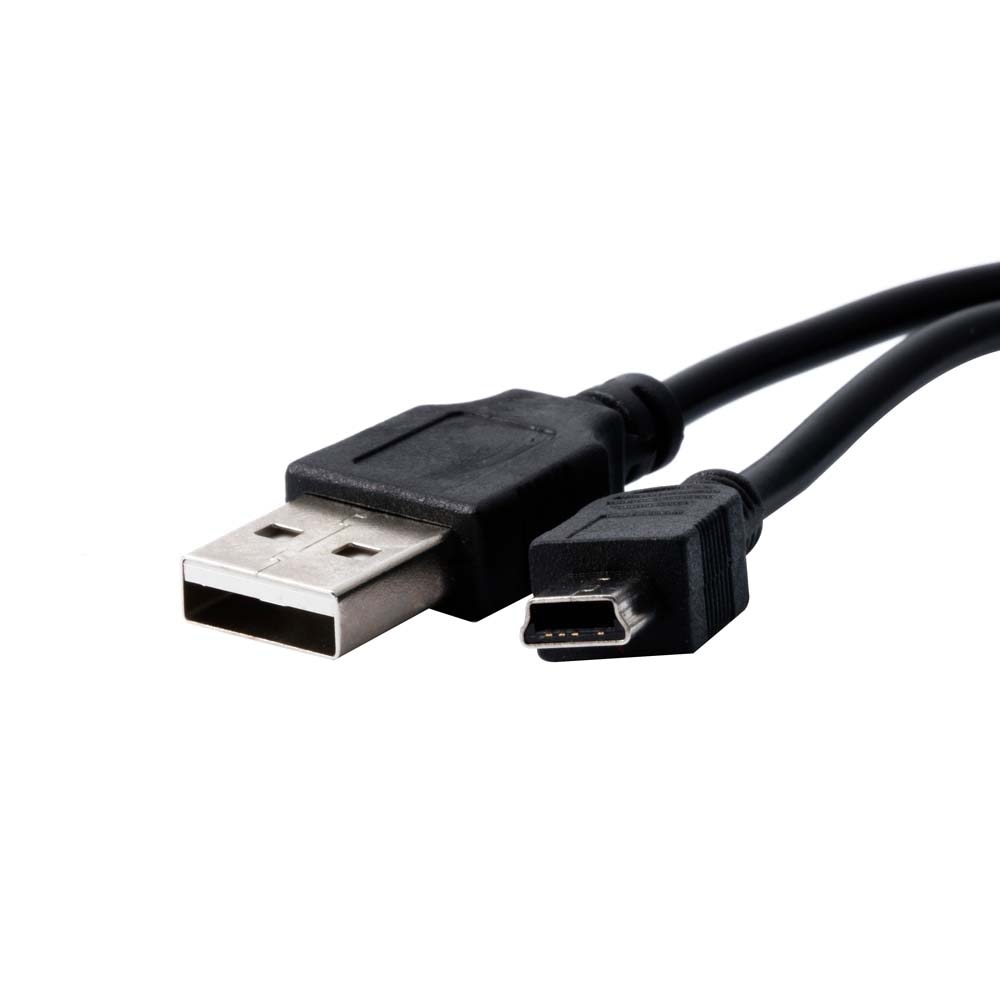 USB 2.0 A Male to Mini 5 Pin B Data Charging Cable Cord Adapter