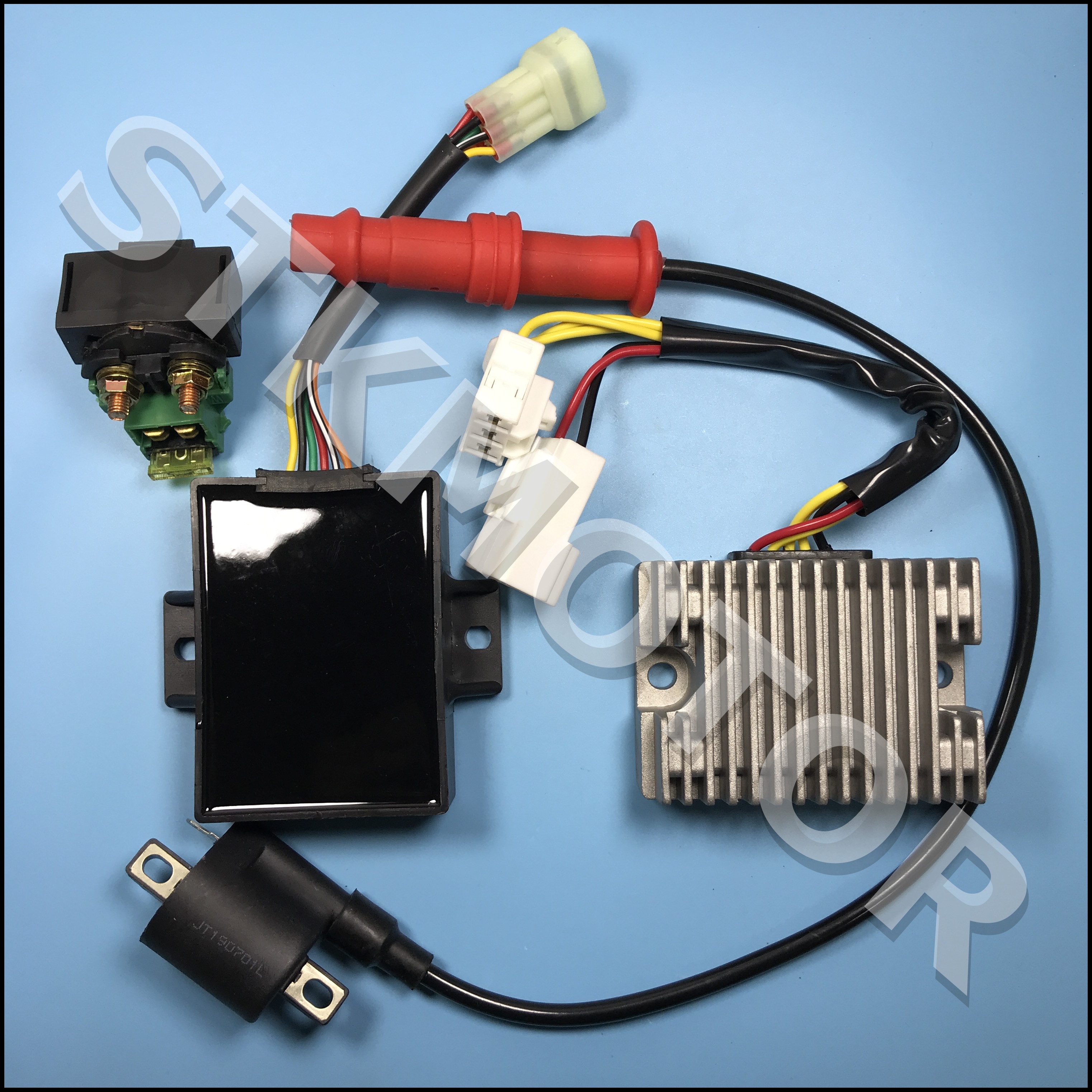 KAZUMA 500 500CC ATV Quad Electric Parts CDI Ignition Coil Relay Voltage Regulator