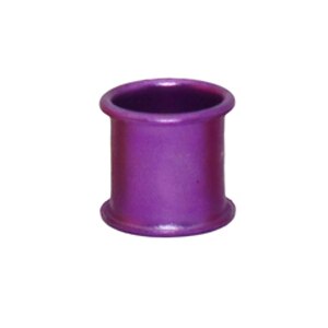 8X9.5Mm Vogel Ring Identificatie Vliegduiven Kleur Ring Vogel Gereedschap Aluminium Duif Voetring Vogel Gereedschap Duif levert: purple