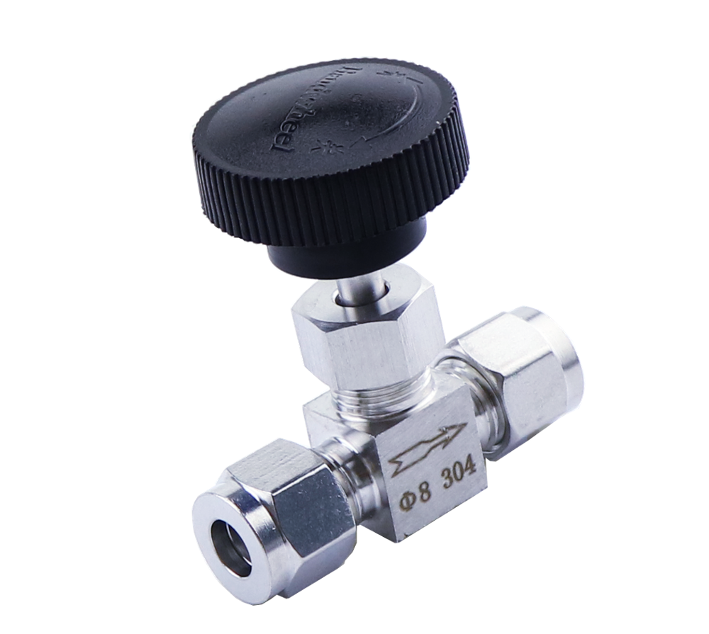 1/8" 1/4" 3/8" 1/2" BSP Equal female Thread SS 304 Stainless Steel Flow Control shut off Needle Valve