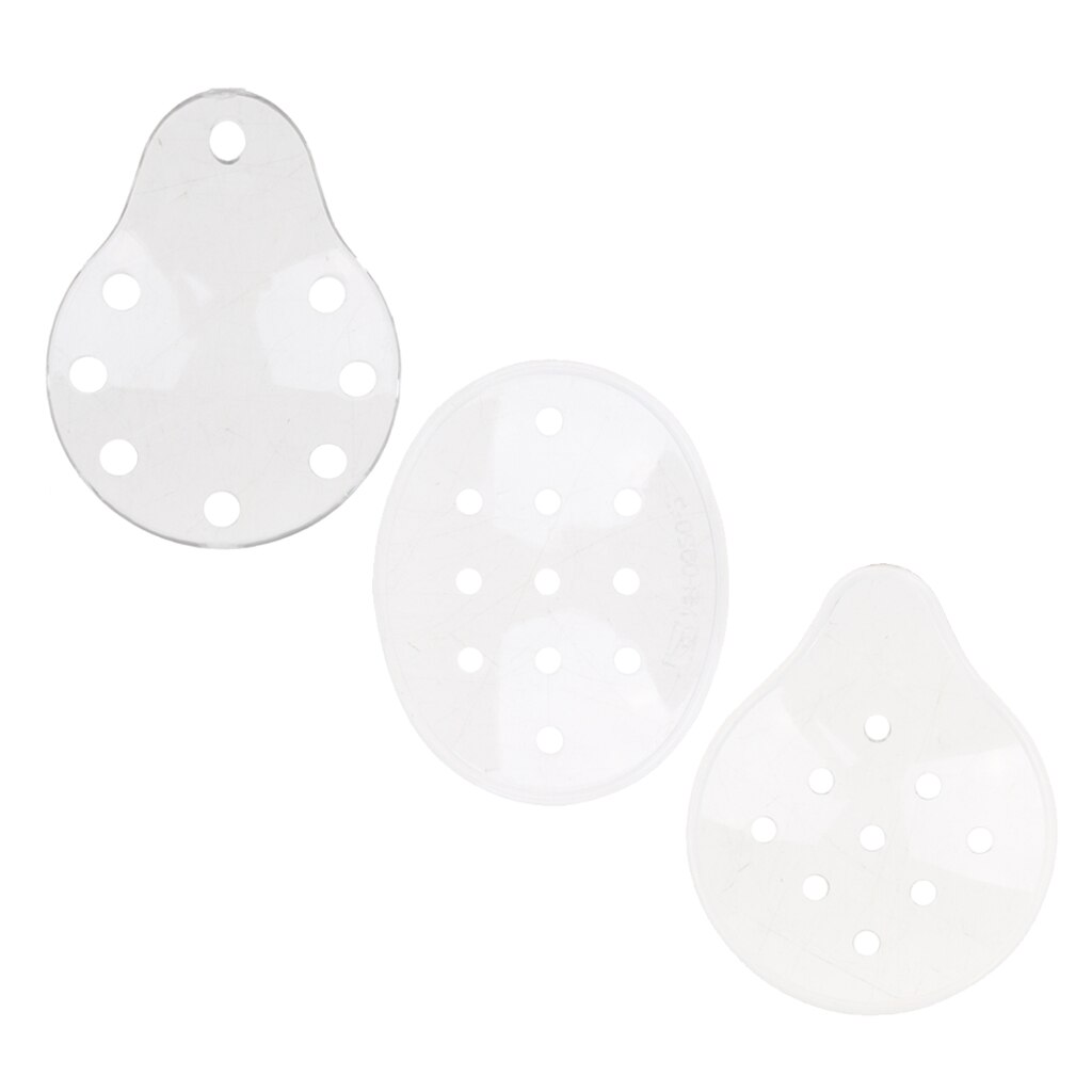 3 Pcs Plastic Ventilated Eye Care Eye with Holes No Cloth Cover