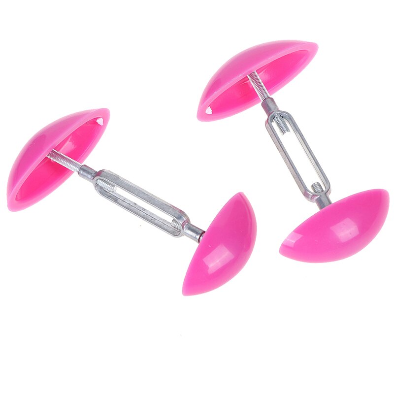 2Pcs Plastic Shoes Expander Women Adjustable Mini Shoes Keepers Support Care Stretcher Shoe Shapers Mini Shoe Trees