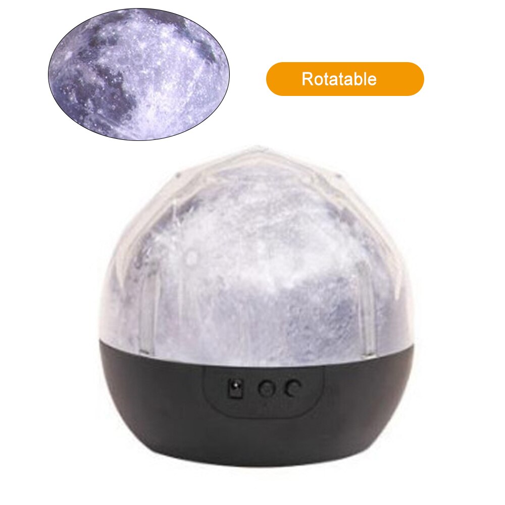 LED Projector Star Moon G-alaxy Night Light For Children Kids Room Sky Rotating Bedroom Decor Nursery Nightlight Baby Lamp: type9