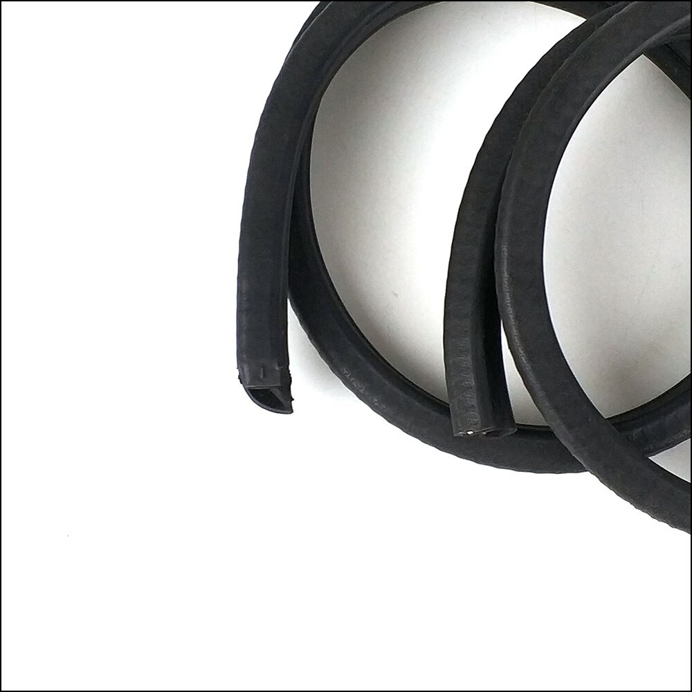 Tira de sellado de goma para puerta de coche, accesorios universales para VW Golf 4 5 6, Ford Focus, 0,8 M, 1 par