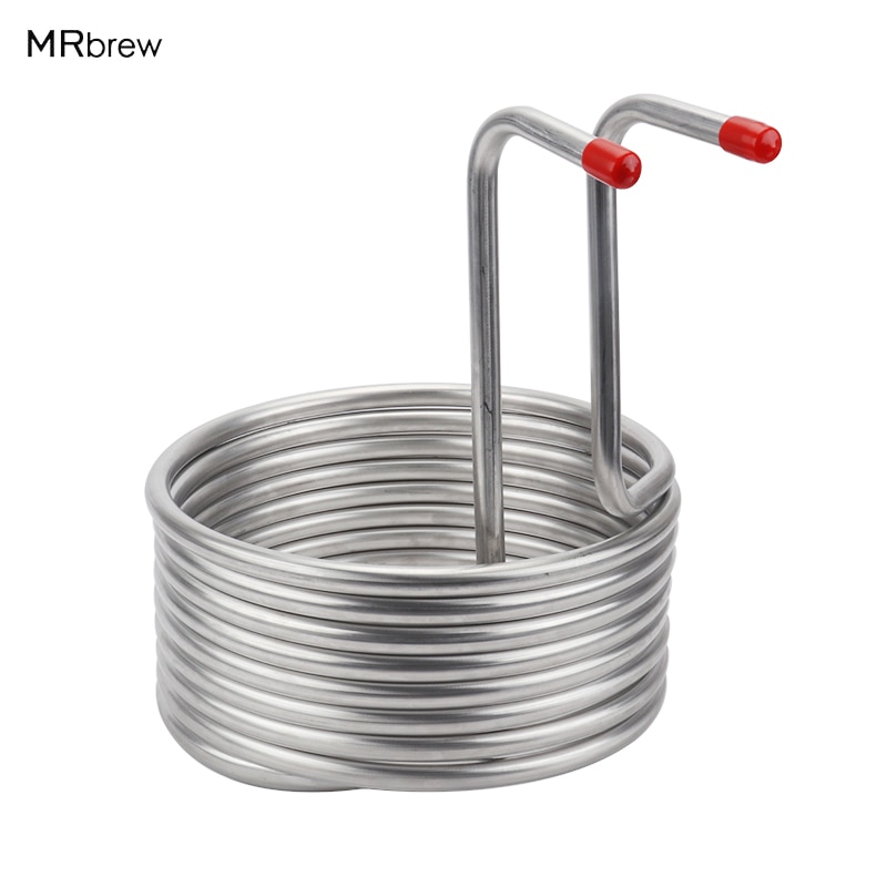 Homebrew Immersion Wort Chiller Food grade 304 stainless steel Beer Cooling Coil or malt juice cooler Super Efficient