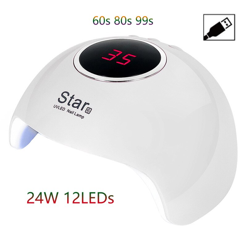 84W SOLEIL X7 Plus LAMPE À UV LED Sèche-ongles 42 LED Séchage tous les Vernis À Ongles de Dessiccateur De Lampe De Clou de Manucure Outil De Séchage: Star 6
