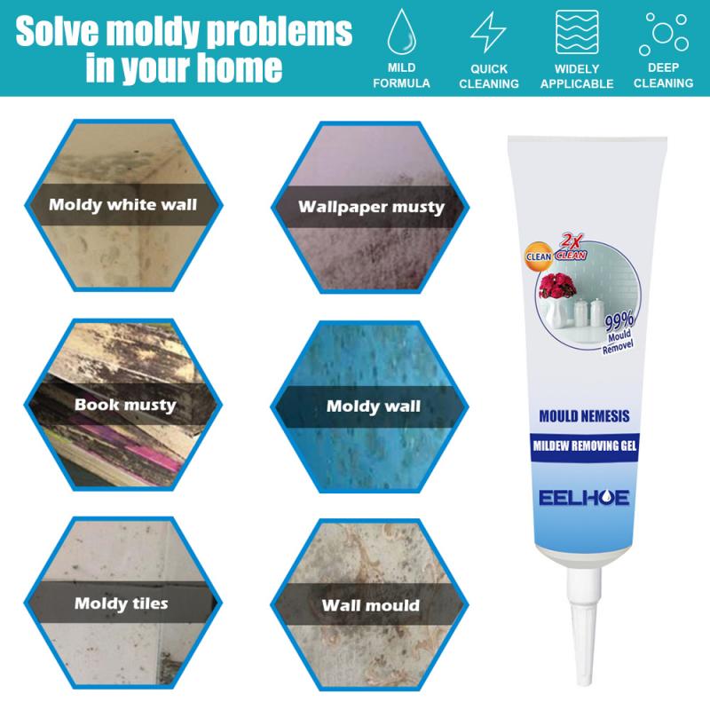 20g Household Wall Mildew Remover Cleaner Gel Wall Joint Cleanin Mildew Removal Household Toilet Inner Corner Mildew Removal Gel