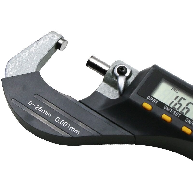 0.001mm Electronic Digital Caliper Gauge Meter Micrometer 0-25mm Large screen Micron Digital outside Micrometer Measuring Tools