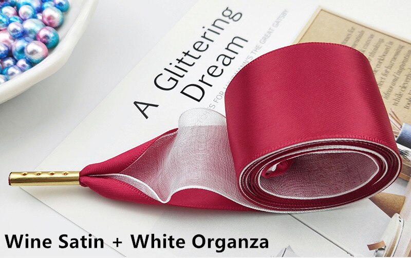 Boutique Schnürsenkel 19 Farbe 3,2 cm Breite Doppel Satin Organza Schnürsenkel Schöne Spitze Verbreitert Freizeit Sport Schuhe Schnürsenkel: Wine White
