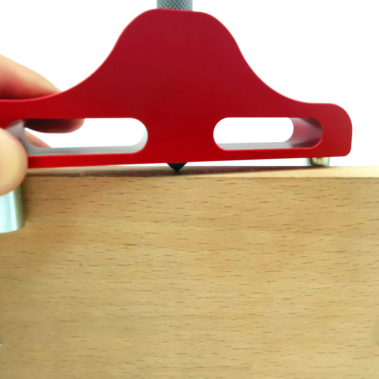 Mini 95mm Center Finder Line Scriber Center Marking Gauge Aluminum Alloy Center Scribe Marking Tool For Woodworking