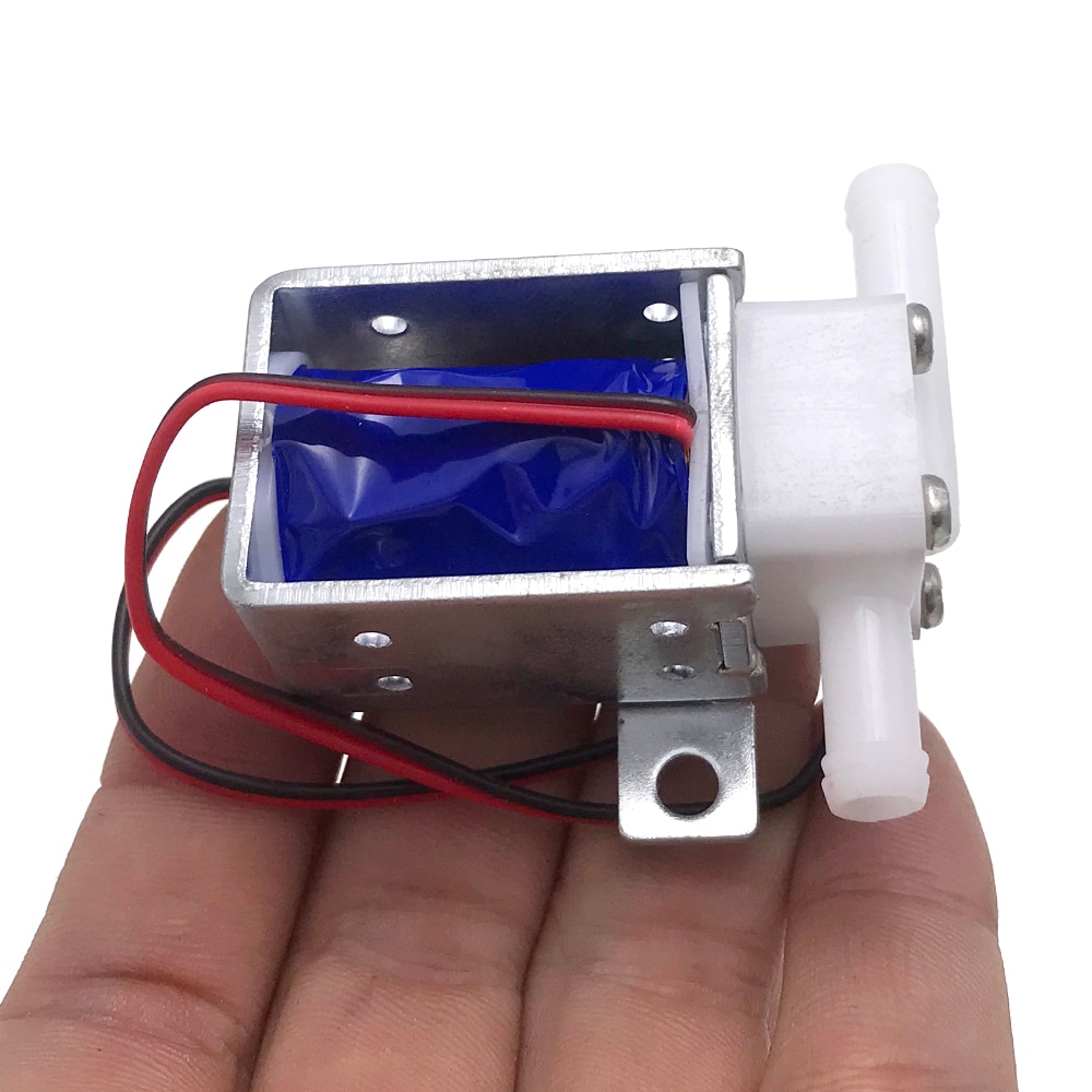 DC 12V micro elettrovalvola per acqua a solenoide normalmente chiusa mini elettrovalvola per acqua e aria a 2 posizioni a 2 posizioni per fontanella