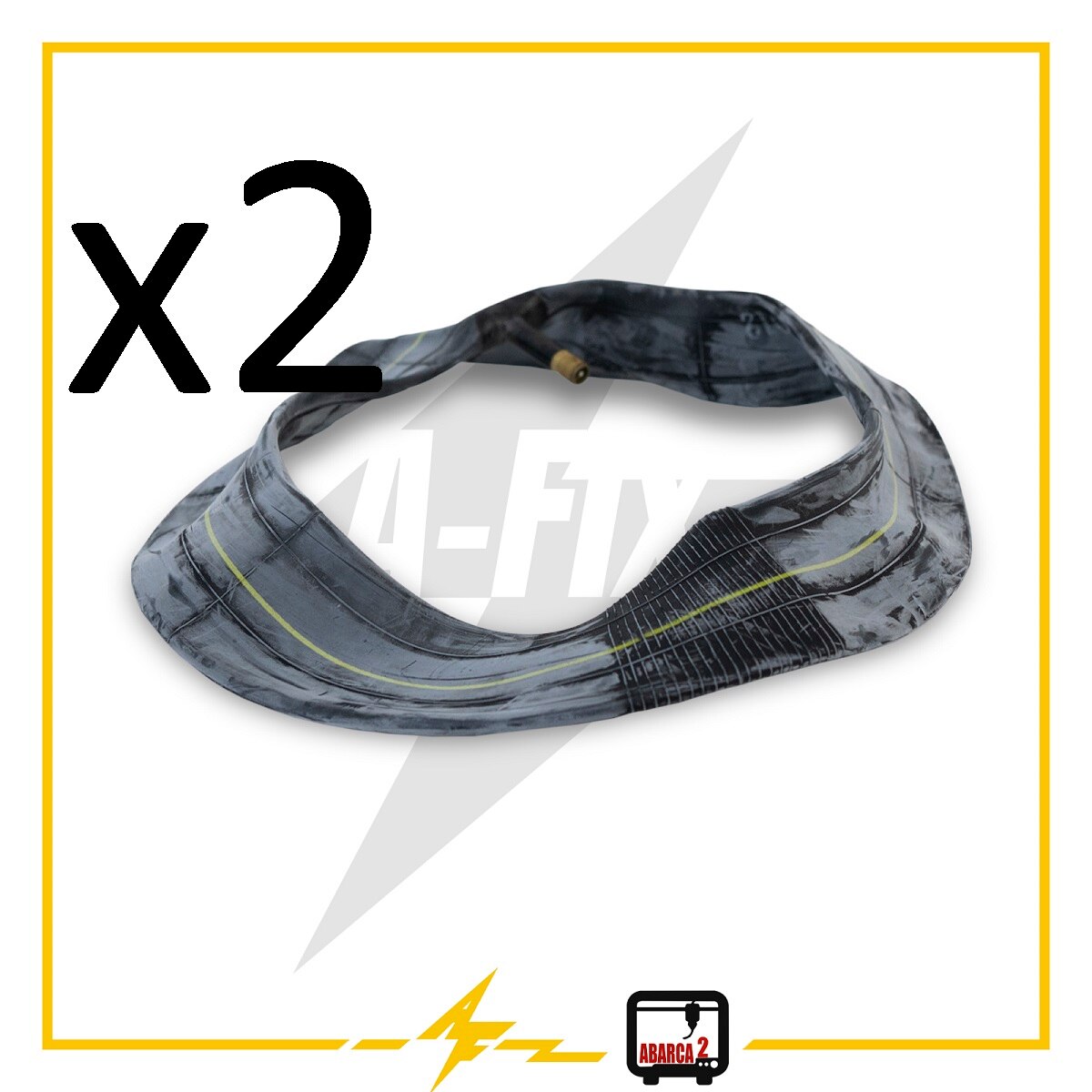 Neumaticos Ruedas reforzadas 10" para Xiaomi M365, M365 PRO, Cecotec, Iwat R9, S9 Patinete scooter electrico: 2 inner tube