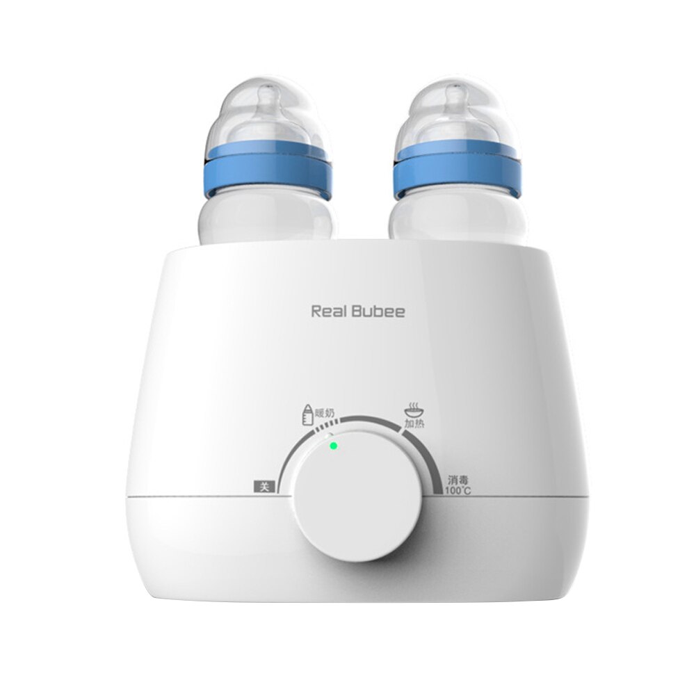 Electric Baby Bottle &amp; Food Warmer Sterilizers Warm Milk Multifunction Device Baby Feeding Double Bottle Sterilizer: Default Title