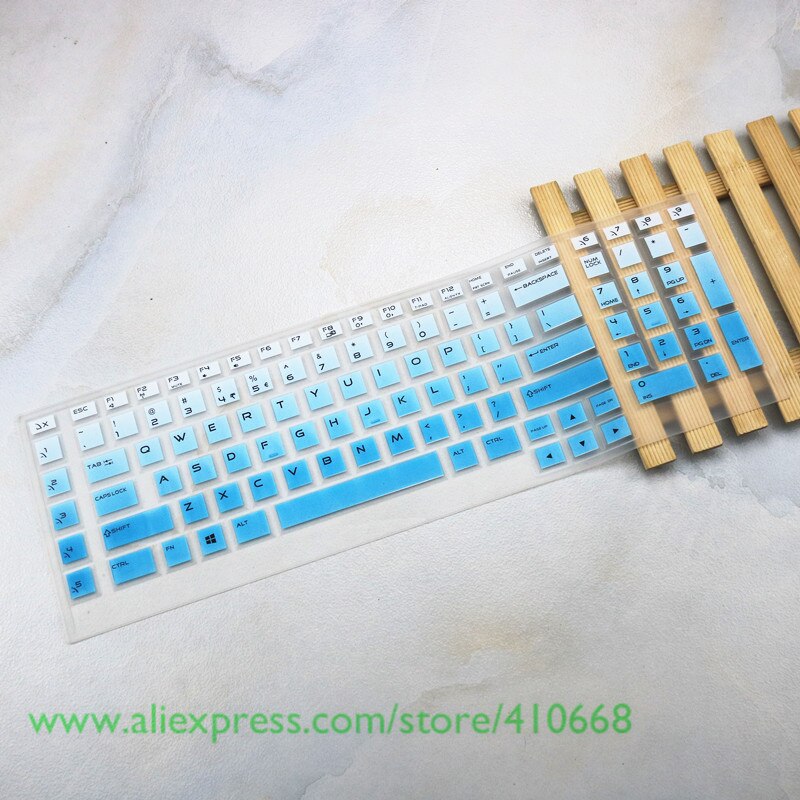 Silicone Keyboard Cover Skin Protector For Dell Alienware AREA-51M AREA-51 17 R3 M17 M15 17r5 15r4 r3 17.3 15.6 inch Laptop