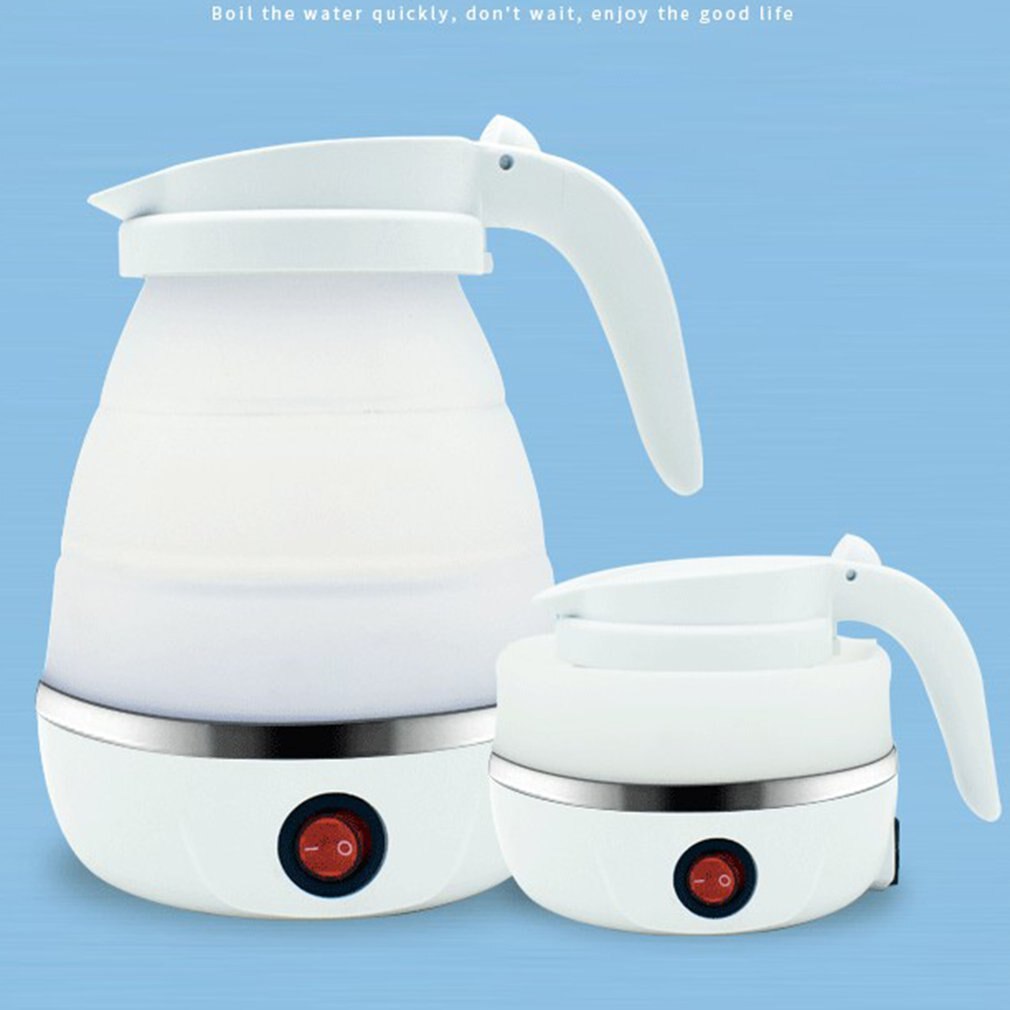 Compact Size Home Electric Kettle Durable Silicone Foldable Portable Travel Camping Water Boiler Electric Appliances