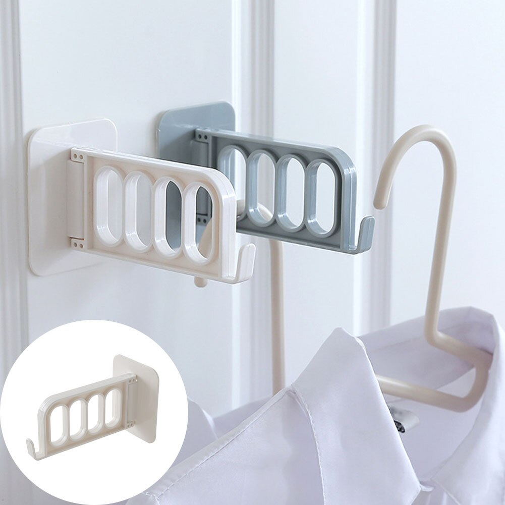 Drying Rack Balcony Clothes Drying Rack Wall Mounted Clothes Drying Rack Bathroom Drying Rack Indoor Space Saving 4 Holes