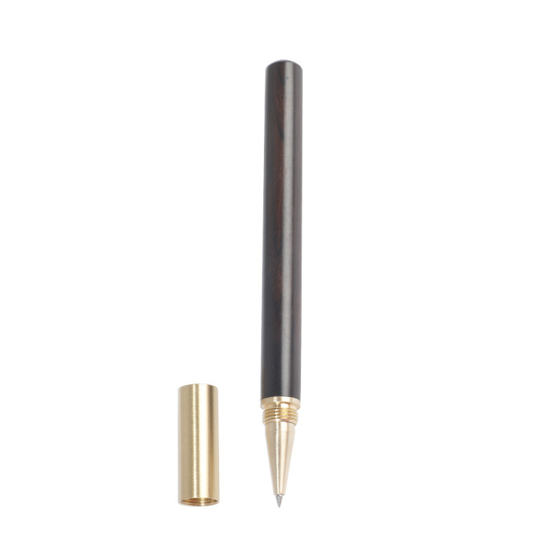 Wooden Retractable Roller Ball Pens Smooth Writing Signature Executive Business Ball Point 0.5mm Handcrafted Vintage Pen: green