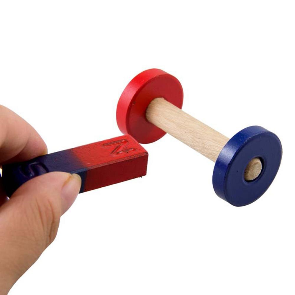 Fysisk bar ring hestesko kompas magneter fysik videnskab eksperiment værktøjer børn legetøj
