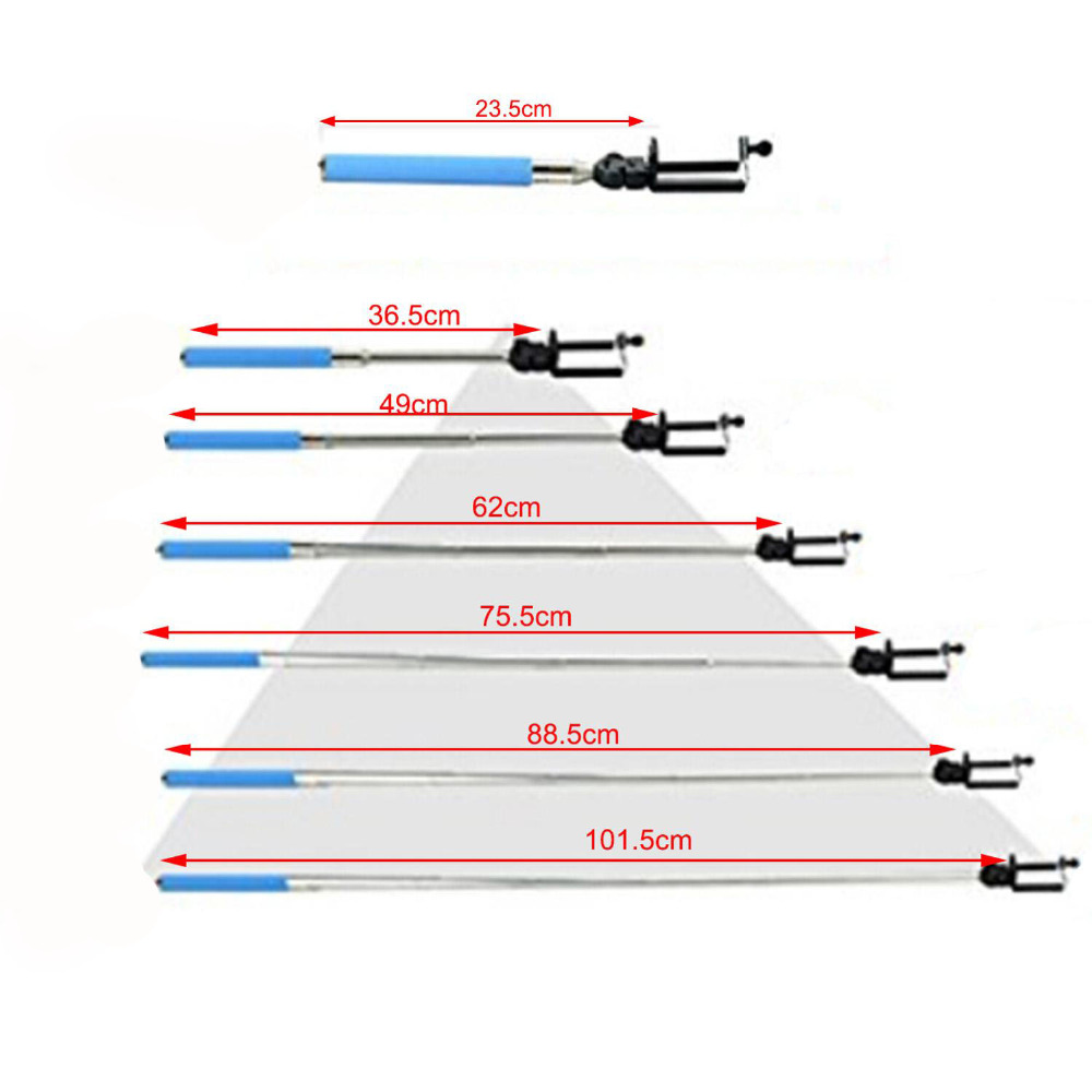Gosear, palo Selfie para cámara con cable, monopié de mano para iPhone 7, 6, 6S Plus, Samsung Galaxy S8, S7, S6, Xiaomi, mi 5, Huawei