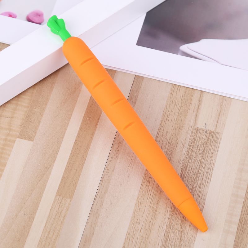 0.5Mm Kawaii Wortel Vulpotlood Automatische Pen Schoolbenodigdheden Briefpapier M0XB
