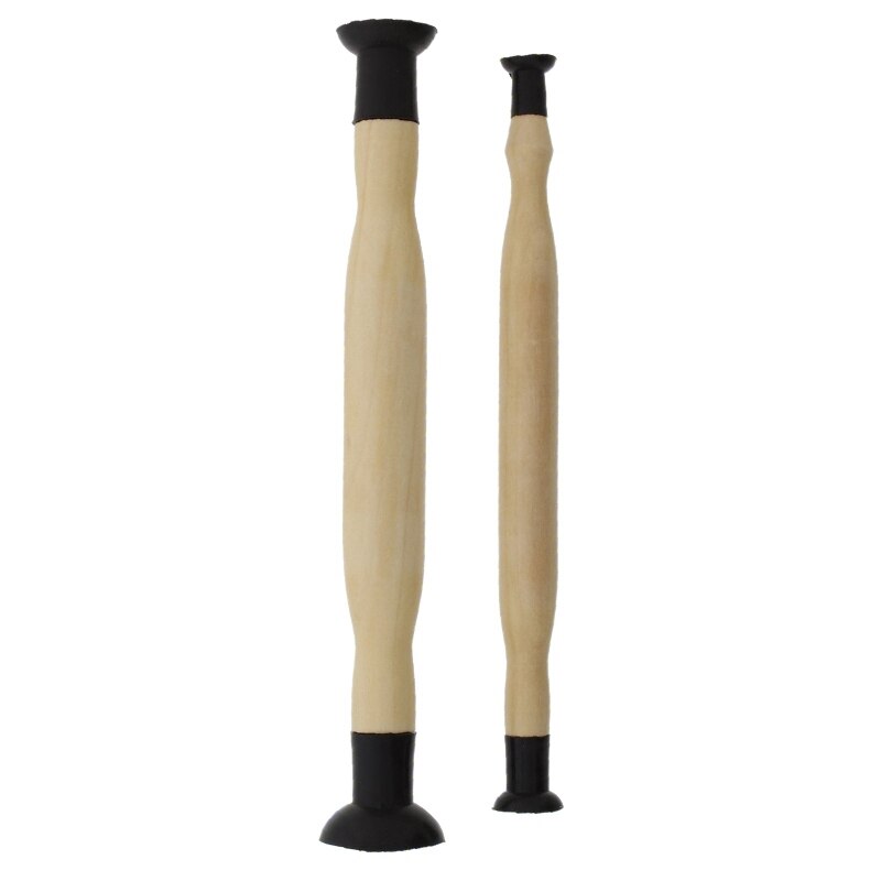 Kit de herramientas de pulido manual de válvula, Juego de 2 piezas, palo de regazo de ventosa de doble extremo, 1-1/8 pulgadas, 1-3/8 pulgadas, 5/8 pulgadas, 3/16 pulgadas
