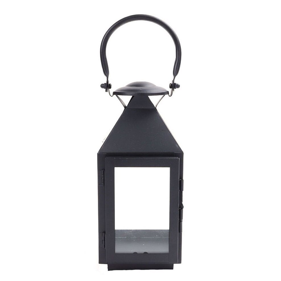 European Style Candlestick Floor Lantern Retro Wrought Iron Outdoor Candle Holder Wedding Decoration Candlestick Home Ornaments: M