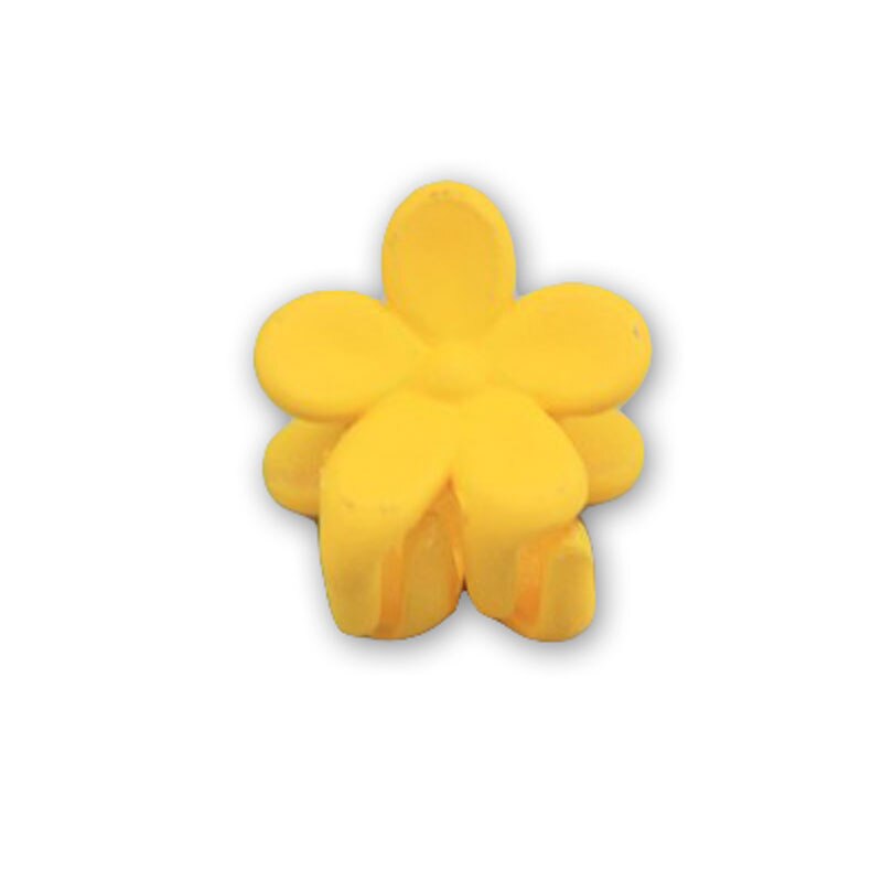 Clip pequeño gancho para el pelo para niña pequeña, 10 Uds., flor de Color caramelo, horquilla, accesorios para el cabello al por mayor