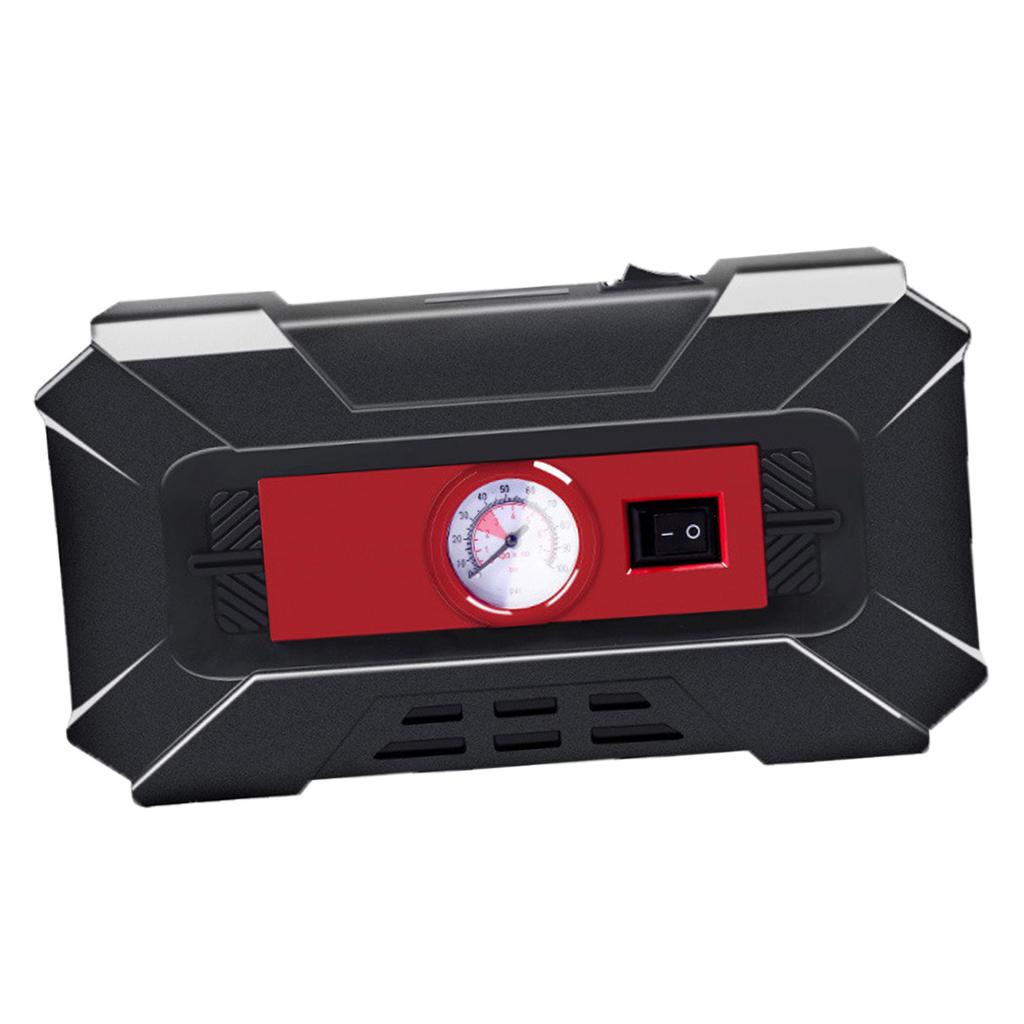 70L/Min. Bandenpomp 150PSI Autoband Pomp Air Compressor Met Meter Guague