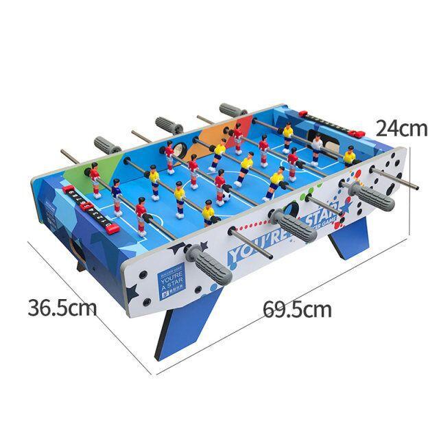 American Six-bar Foosball Machine Parent-child Wooden Football Table Soccer Table Party PK Game: 2