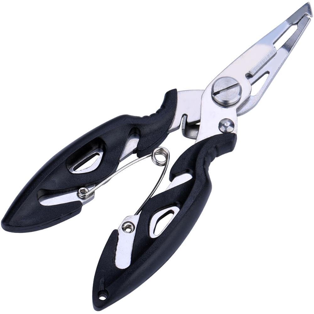 Sougayilang Vissen Tang Vis Grip Gereedschap Set Saltwater Slip Aluminium Tang Eva Handvat Split Ring Haak Remover: Fish pliers