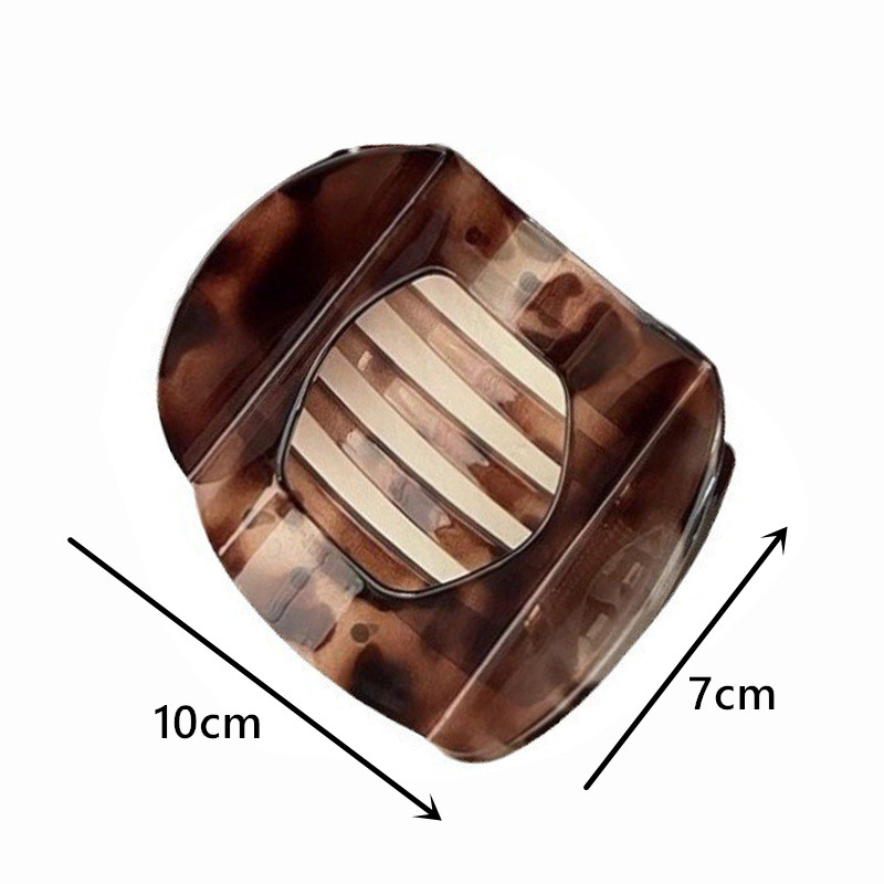 Clip de pelo coreano de ácido acético, accesorios para el cabello, Clip de cuchara para mujer, Clip de resorte, Clip de pelo de leopardo, Clip superior, tocado Simple