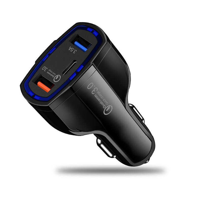 NNBILI 35W PD USB C Car Charger Quick Charge 3.0 QC3.0 Phone Charger Type C Fast Charging For iPhone 13 Xiaomi Huawei Samsung: IL