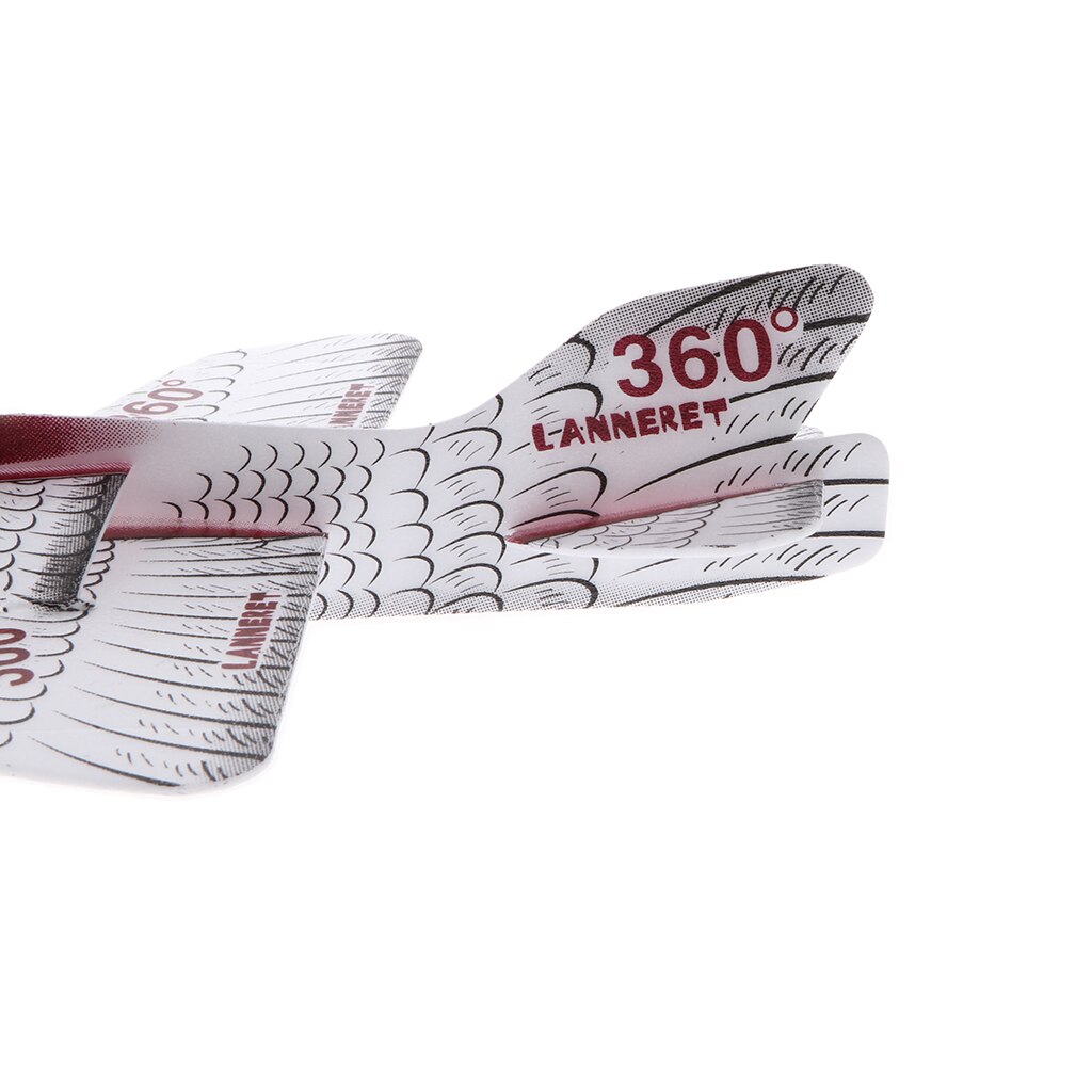 2pcs Foam Throwing 360° Airplane Hand Launch Glider Outdoor Activity Toys