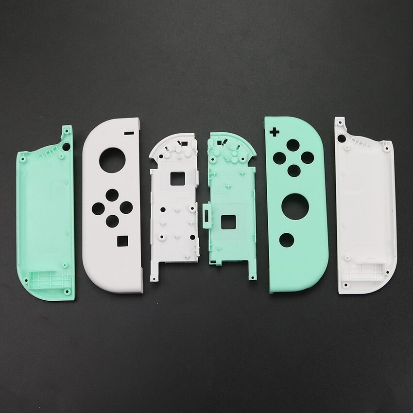 JCD 1Set Plastic Hard Shell For Nintend Switch Joy-Con Controller for NS NX Joy Con White Blue Green Housing Shell Case Cover: 013