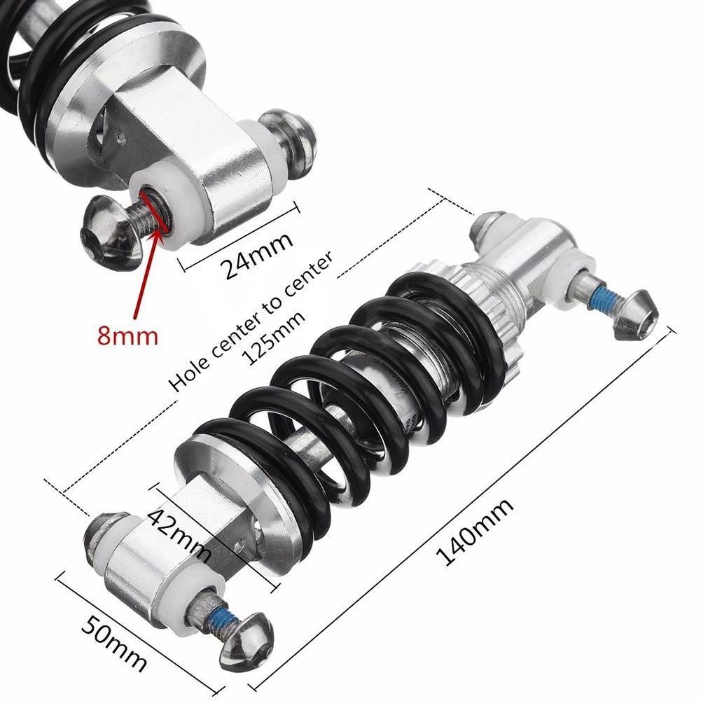 Mtb Mountain Bike Spring Shock Absorber Metal Bicycle Suspension Shock Parts Rear Rear Bike Bumper Accessories V4M2