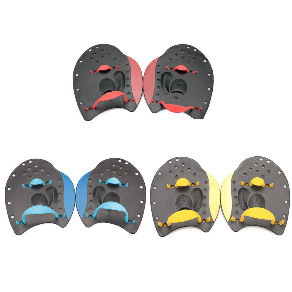 Swimming Hand Webbed Paddles To Help Swimming Palms Training Arm Paddle Webs Stroke Hand Adult Children W4S0