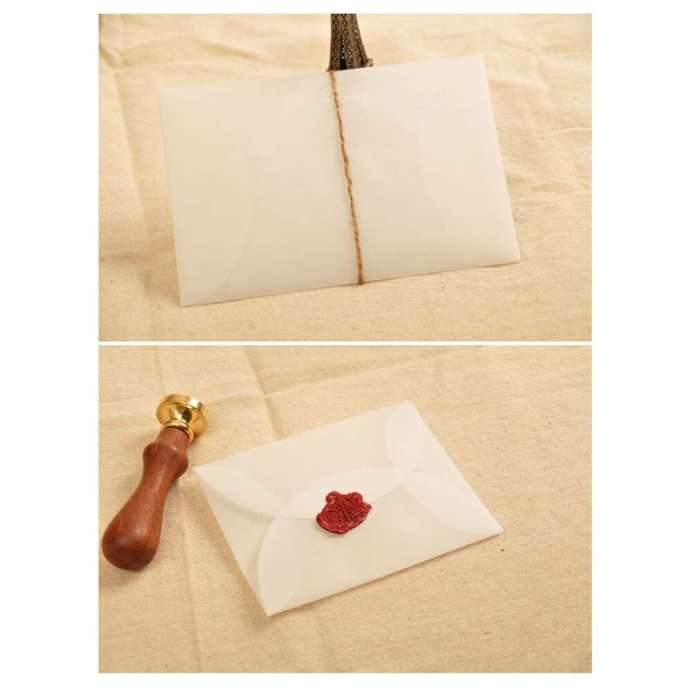 10 teile/los transparent Papier Umschläge leer Transluzenten Schwefelsäure Papier Umschläge Für Hochzeit Einladungen Segen Gruß