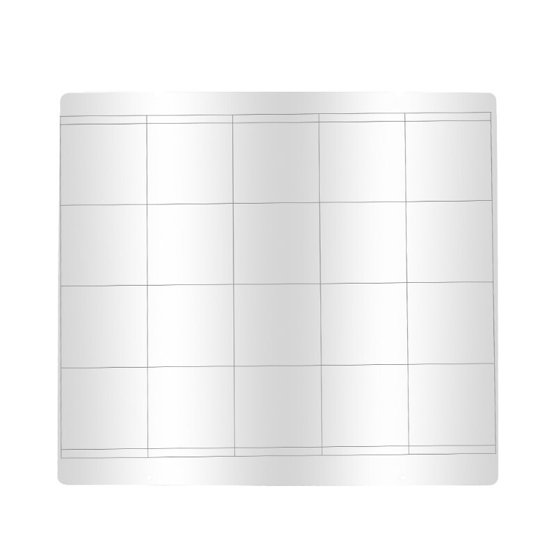 K92F Prusa i3 Mk3 Mk52 Plate Spring Steel Sheet Heat Bed Platform 3D Printer Printing Buildplate 10.2x9.5in