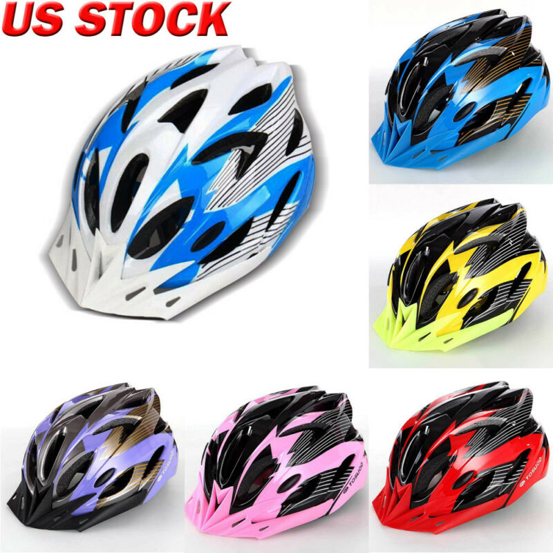 Unisex Helmet Bike Bicycle Cycling Ultralight Sport Adjustable Helmet Safety Cover Multi Color Helmets
