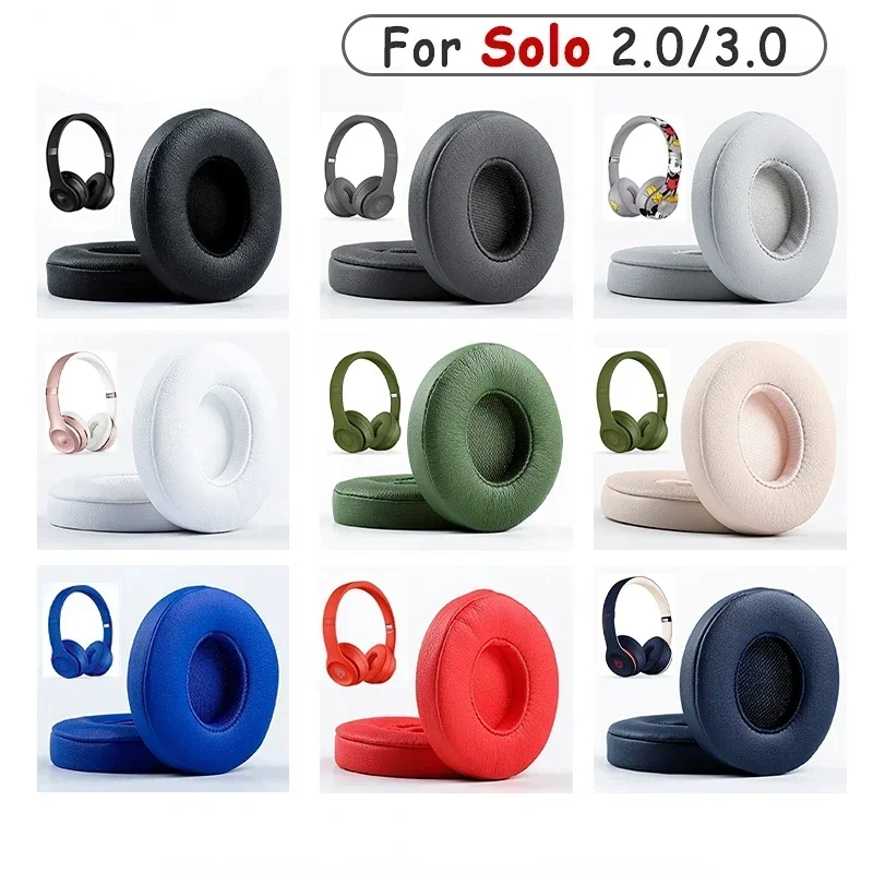 Oorkussens voor beats solo 2, solo 2 oorkussens, solo 3 koptelefoon oorkussens, oorschelpen, vervangende onderdelen 3 headset schuimrubberen kussen