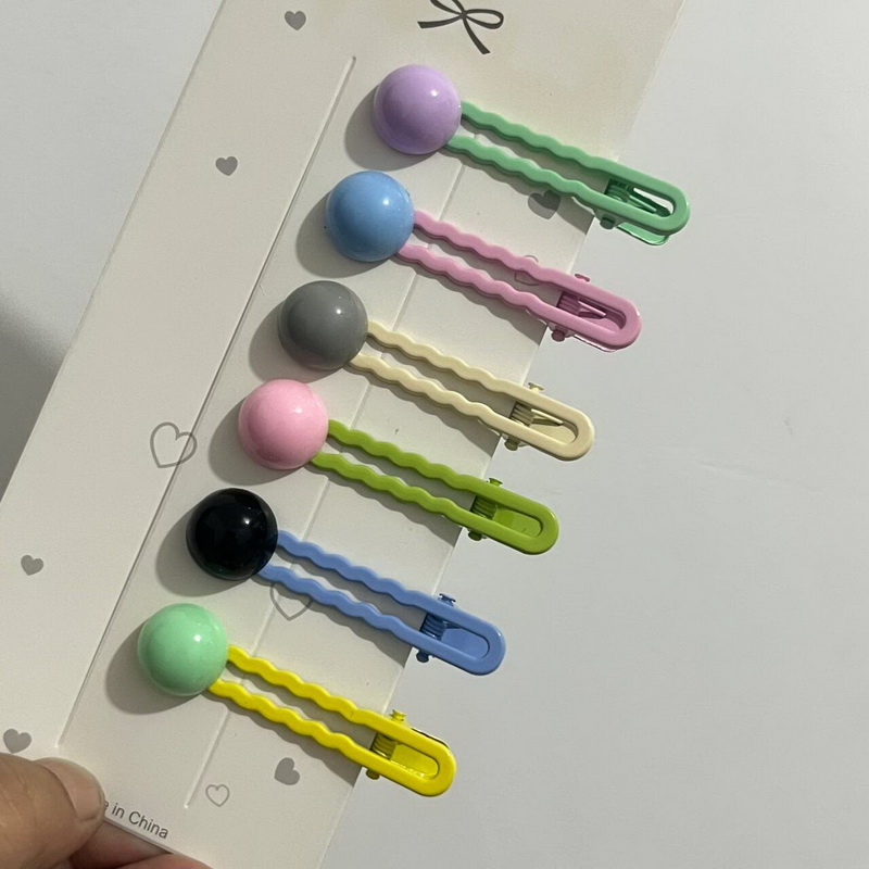 2 stk/sett enkle hårspenner til jenter søte hårspenner babyhårnåler barnehodeplagg hårspenner hårnåler hårtilbehør