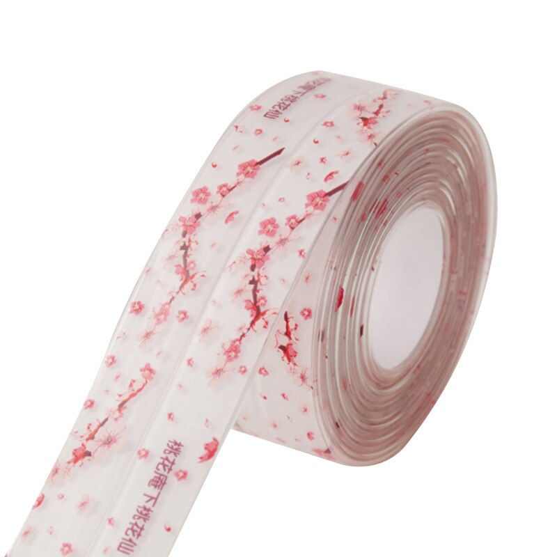 38MM Caulk Strip Tape For Bathtub Bathroom Caulk Tape Self Adhesive PVC Waterproof Sealing Tape Edge Protector For Kitchen