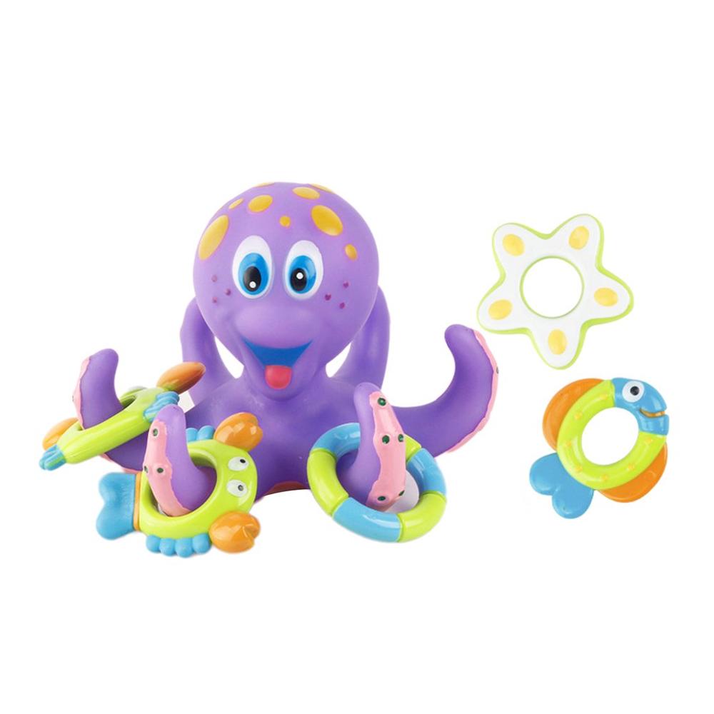 Giocattoli educativi Del bambino Giocattoli Da Bagno Acqua Galleggianti Che Gioca I Giocattoli Squisito Polpo Interattivo Giocattoli a Forma di: Default Title