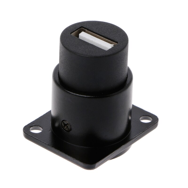 USB 2.0 D type Female To Female Module Socket Data Line Conversion Connector Panel Mounting USB Socket D Type Module Socket