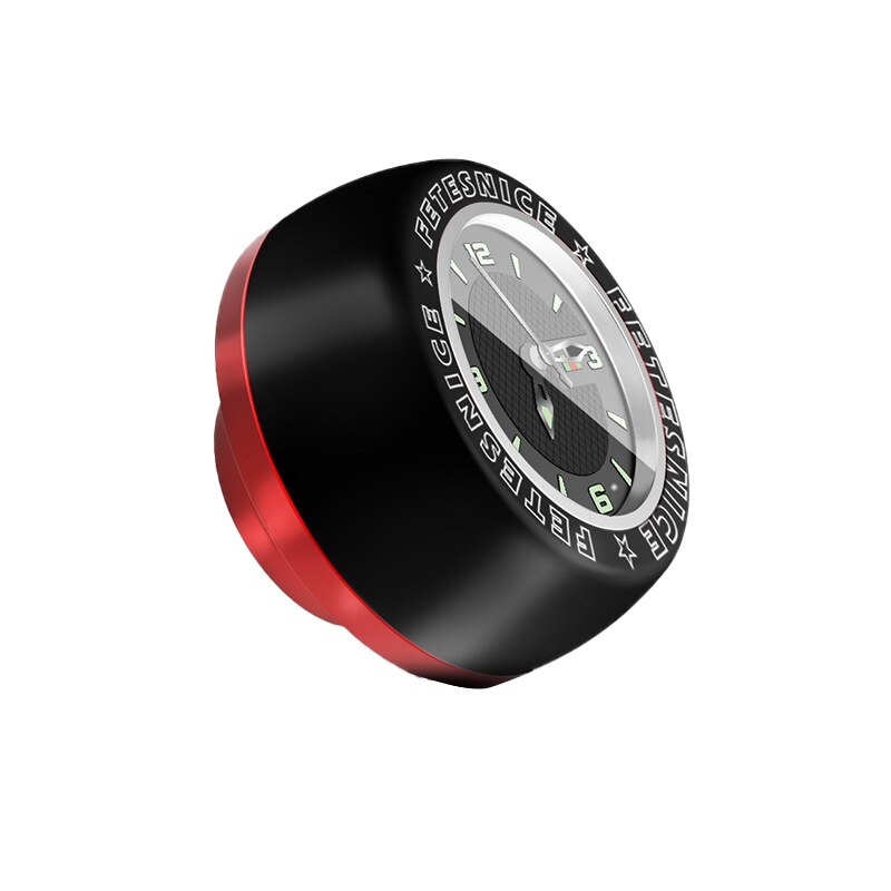 Fiets lichtgevende headset horloge computer fiets voertuig klok waterdicht fiets hoofd onderdelen horloge headset top kap stuurpen afdekking: Br