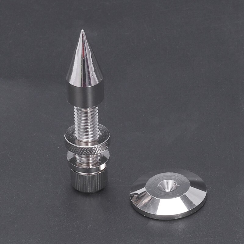 4 stuks luidsprekerspikes isolatiespikes standaard voet hifi luidspreker schokbestendige conus basis pads