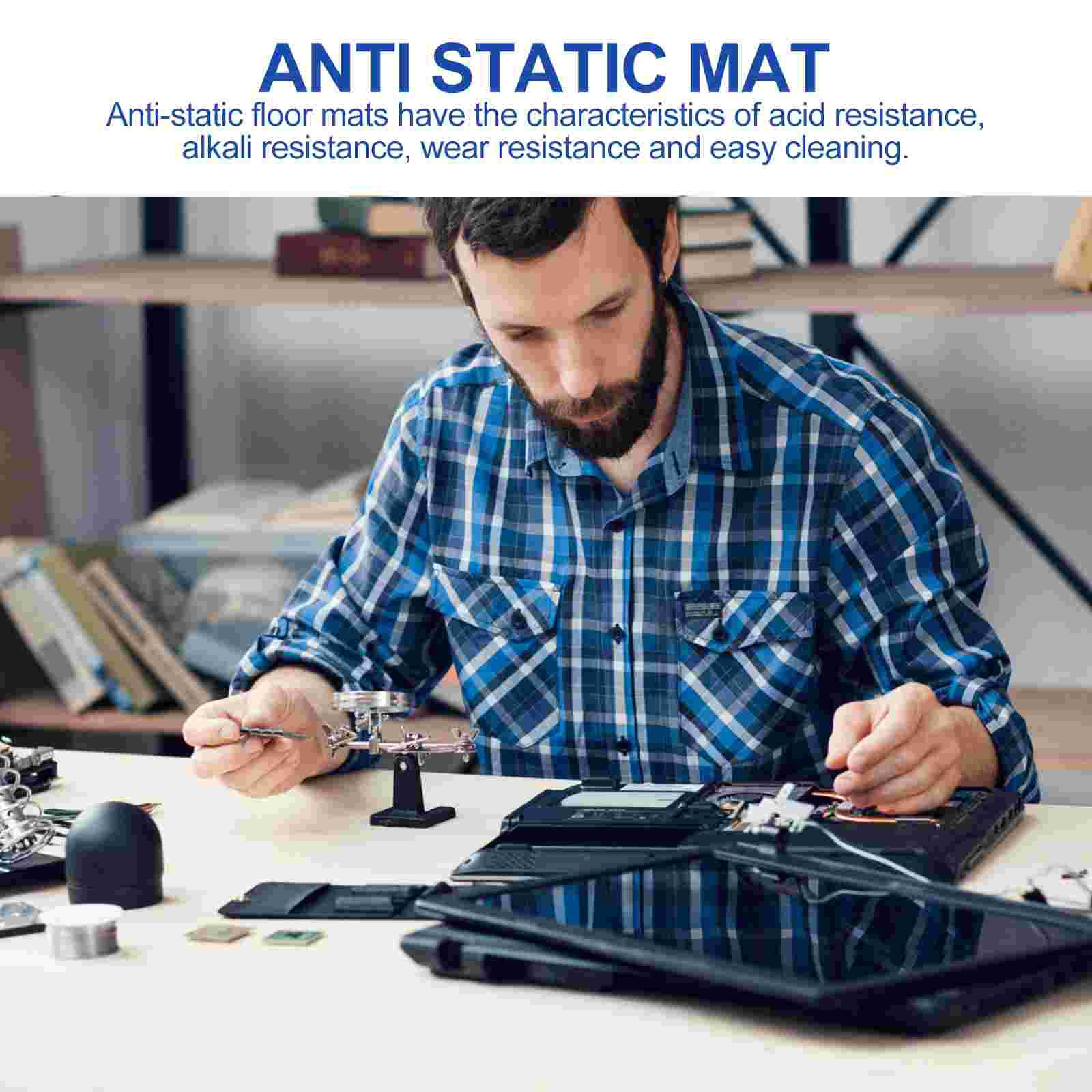 Anti Static Mat Silicone Repair Mat Supply With Anti-static Wrist Strap