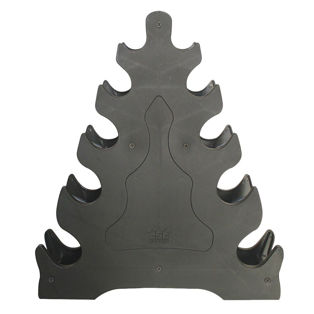 Support d'haltères pliable à la maison support de support d'haltère à trois couches Portable support de stockage d'haltères multifonction directe: C