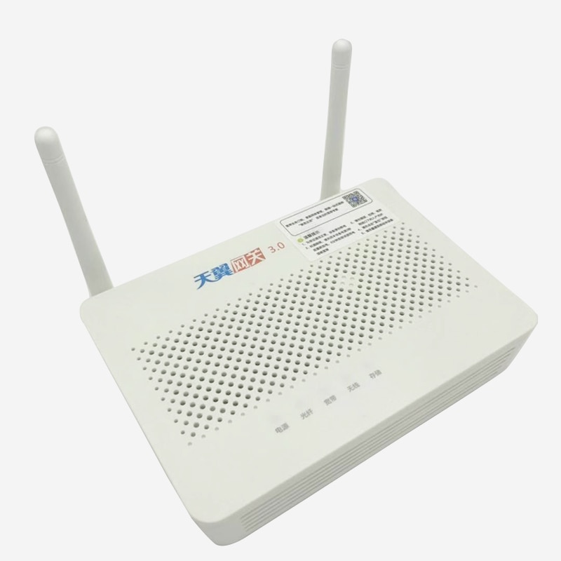 100% huawei GPON ONU HS8145C5 ftth glasvezel EPON ONT mini huawei router met 1ge + 3fe + wifi + usb + voice Engels vershion